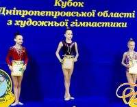 Гімнастки з Кам’янського здобули медалі на Кубку області