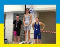 Спортсменка з Кам`янського виборола три медалі на Регіональних змаганнях з плавання у Франції