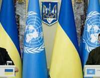 Зеленський: Зараз в Україні вирішується, яким буде майбутнє ООН