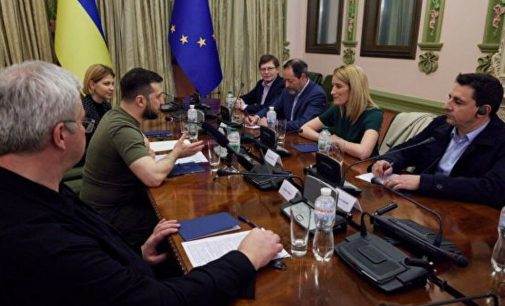 Зеленський у Львові зустрівся з президентом Європарламенту