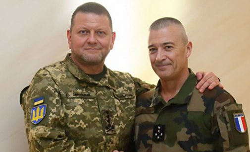 Україну відвідав французький генерал: провів переговори із Залужним