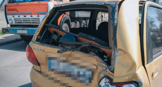 На Великій Діівській у Дніпрі «Daewoo» зіштовхнувся з маршруткою: є постраждалі