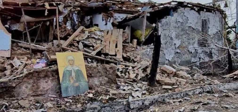 Російська армія ракетним ударом зруйнувала церкву під Запоріжжям