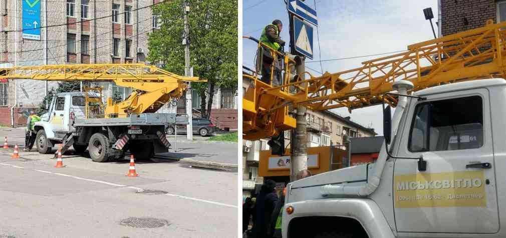 У центрі Кам’янського ремонтували світлофори