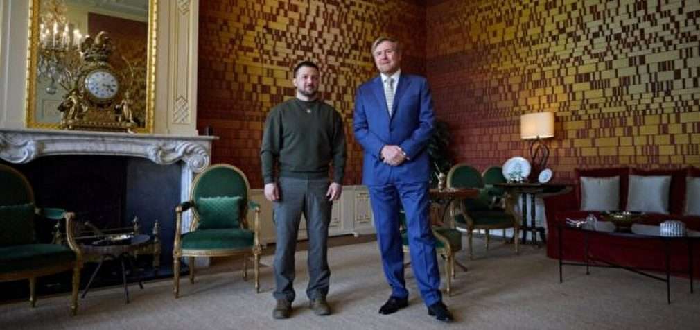 Зеленський зустрівся з королем Нідерландів Віллемом-Александром