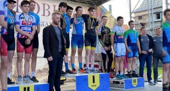 Кам’янські велоспортсмени зайняли призові місця на Чемпіонаті України