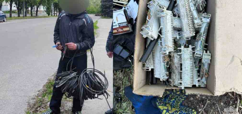 У Дніпрі виявили та затримали крадіїв кабелю
