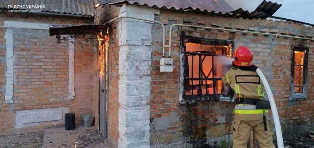Площа займання 100 кв.м: на Дніпропетровщині ліквідували масштабну пожежу