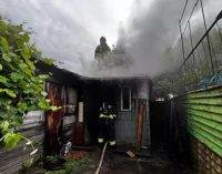 У Самарському районі Дніпра вогнеборці ліквідували займання у лазні