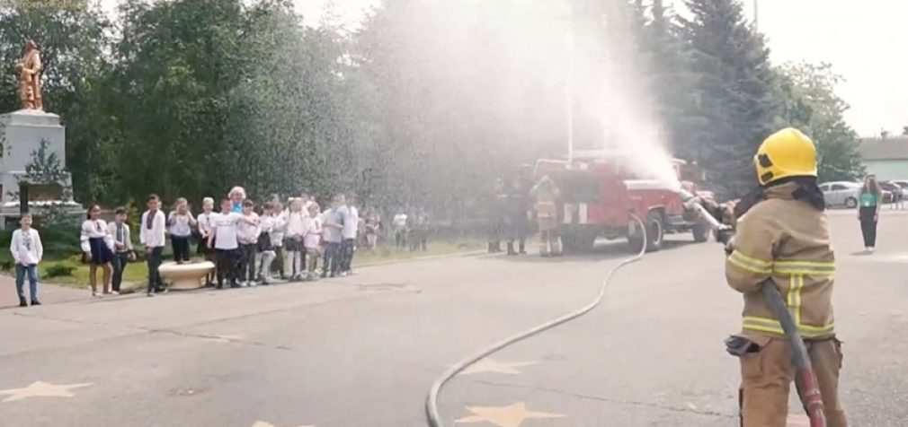 В смт. Обухівка відбулося відкриття підрозділу місцевої пожежної охорони