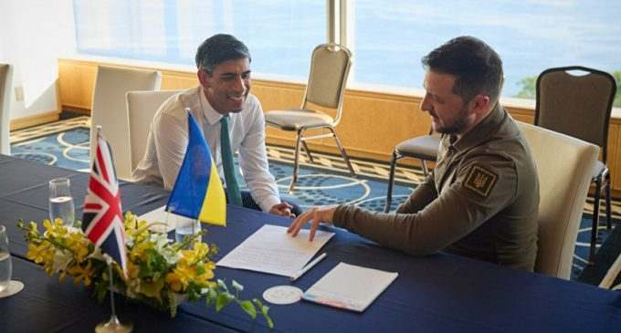 Зеленський зустрівся з прем’єрами Британії та Італії в Японії