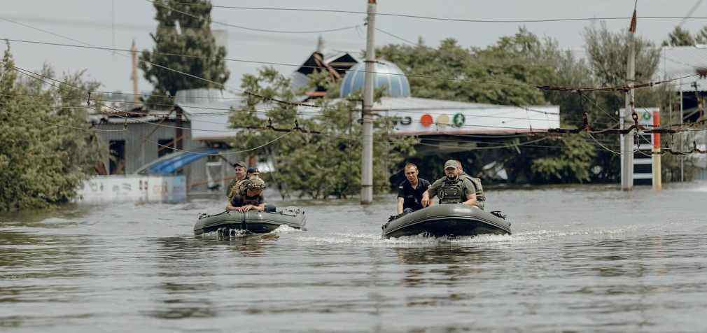 На правобережжі Херсонщини у воді 3,7 тисячі будинків – ОВА