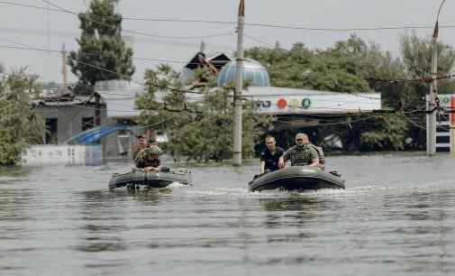 На правобережжі Херсонщини у воді 3,7 тисячі будинків – ОВА