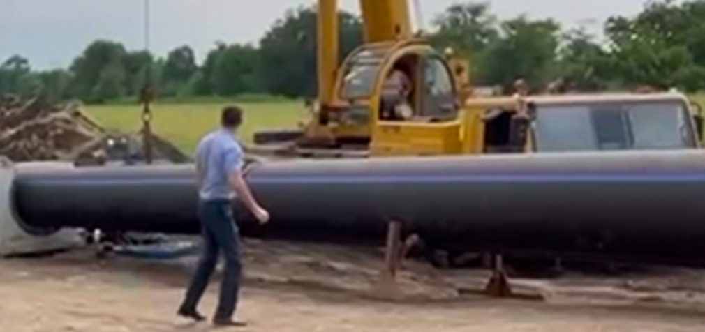 У Кривому Розі почалося будівництво водоводу