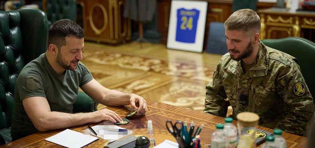 Зеленський обговорив із головним сержантом “Маґури” Маркусом реформи у ЗСУ