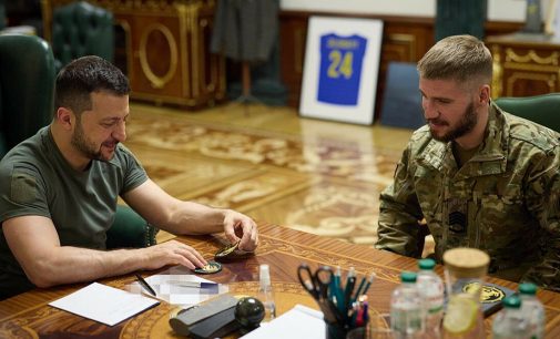 Зеленський обговорив із головним сержантом “Маґури” Маркусом реформи у ЗСУ