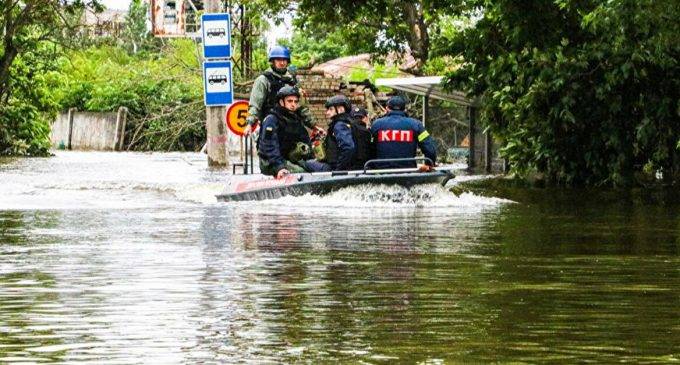 На правобережжі Херсонщини вода відійшла від трьох тисяч осель — ОВА