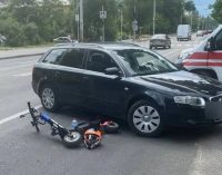 Подробиці ДТП між Audi та електросамокатом у Дніпрі