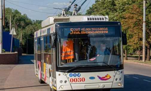 До 1 липня у Кривому Розі призупинено рух тролейбусів