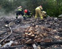 Вогонь знищив повністю: у Синельниківському районі ліквідовано займання житлового будинку