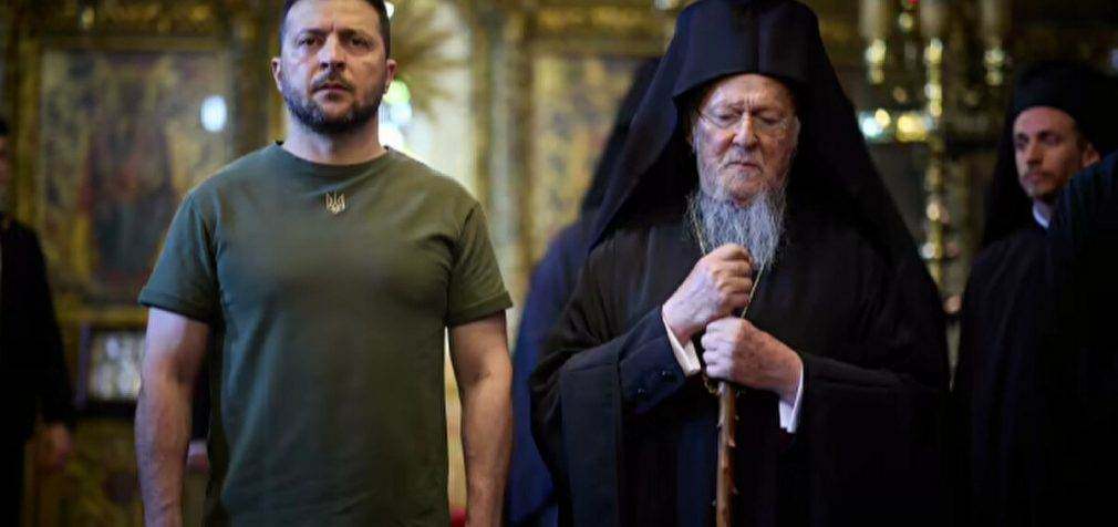 Зеленський відвідав молебень Вселенського патріарха за вбитими українцями