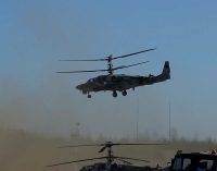 Українські військові знищили російський гелікоптер Ка-52