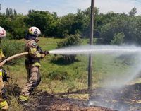 Вогнеборці Нікопольського району ліквідували два займання в екосистемах