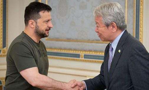 Зеленський обговорив з представниками Японії відбудову України