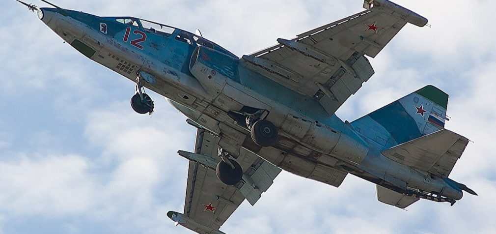 У Краснодарському краї впав російський штурмовик Су-25