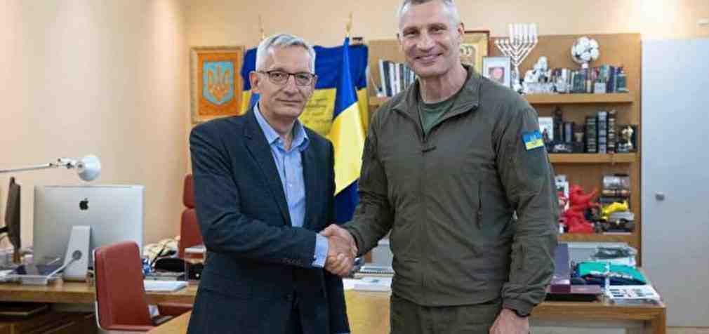 Кличко обговорив з новим послом ФРН в Україні сприяння вступу до ЄС