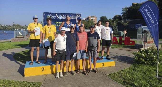 Кам’янські спортсмени стали призерами чемпіонату України з веслування