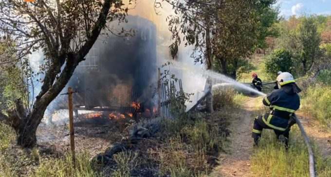 Надзвичайники Павлоградського району ліквідували пожежу у дачному будинку