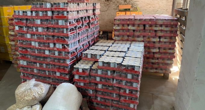 Поліцейські Дніпра вилучили незаконно завезені на територію України продукти на понад 3 млн гривень
