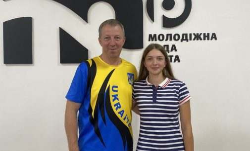 У Кам’янському привітали Софію Стотику – чемпіонку України з тенісу