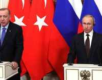 Путін зібрався до Туреччини, домовився про візит з Ердоганом