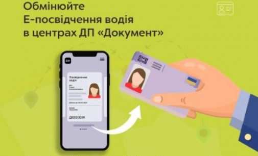 Відтепер електронне посвідчення водія можна обміняти в центрах ДП «Документ» за кордоном