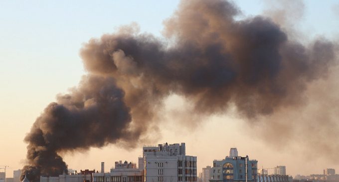 Під Москвою горить акумуляторний завод