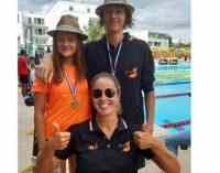 Чотири медалі виборола плавчиня з Кам’янського на чемпіонаті Франції