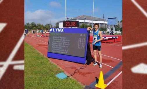 Легкоатлет з Кам’янського району переміг на чемпіонаті України