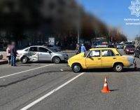 Порушення правил дорожнього руху: у Запоріжжі на проспекті Соборному сталася ДТП