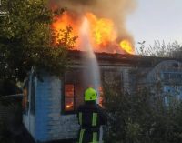 Вогнеборці Кам’янського району загасили палаючий будинок