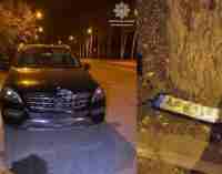 У Запоріжжі виявили пʼягого водія Mercedes-Benz, який залишив місце ДТП