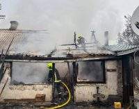 Вогнеборці ліквідували пожежу в приватному житловому будинку у Дніпровському районі