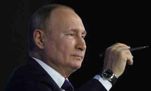 Путін прибув з візитом до Китаю