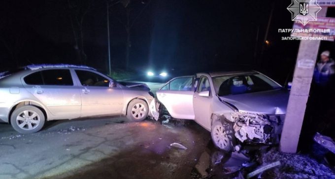 У Запоріжжя пʼяний водій спричинив ДТП у Шевченківському районі