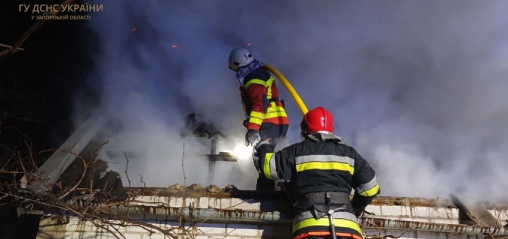 Порушення правил експлуатації пічного опалення: у Запорізькому районі зайнялася господарча споруда