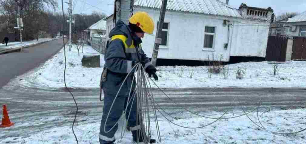 Через негоду 19,5 тисяч осель на Дніпропетровщині залишились без світла
