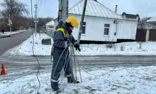 Через негоду 19,5 тисяч осель на Дніпропетровщині залишились без світла