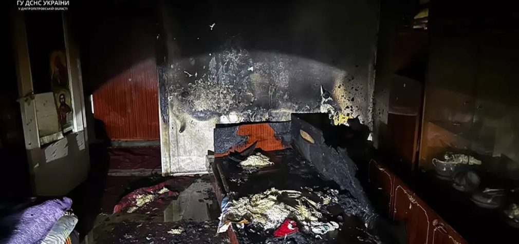 У Кам’янському вогнеборці врятували на пожежі чоловіка