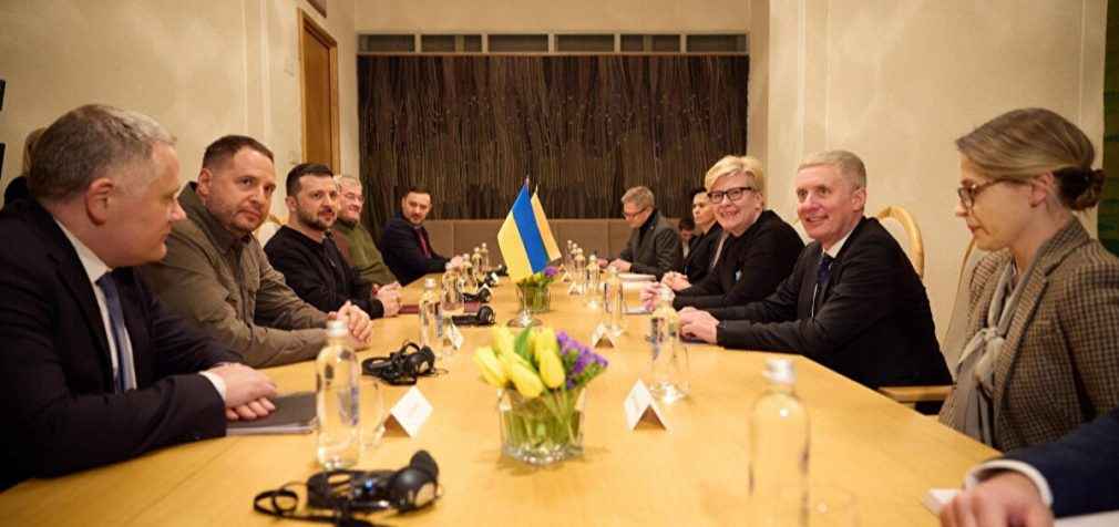 Зеленський у Литві обговорив оборонну співпрацю та спільні проекти